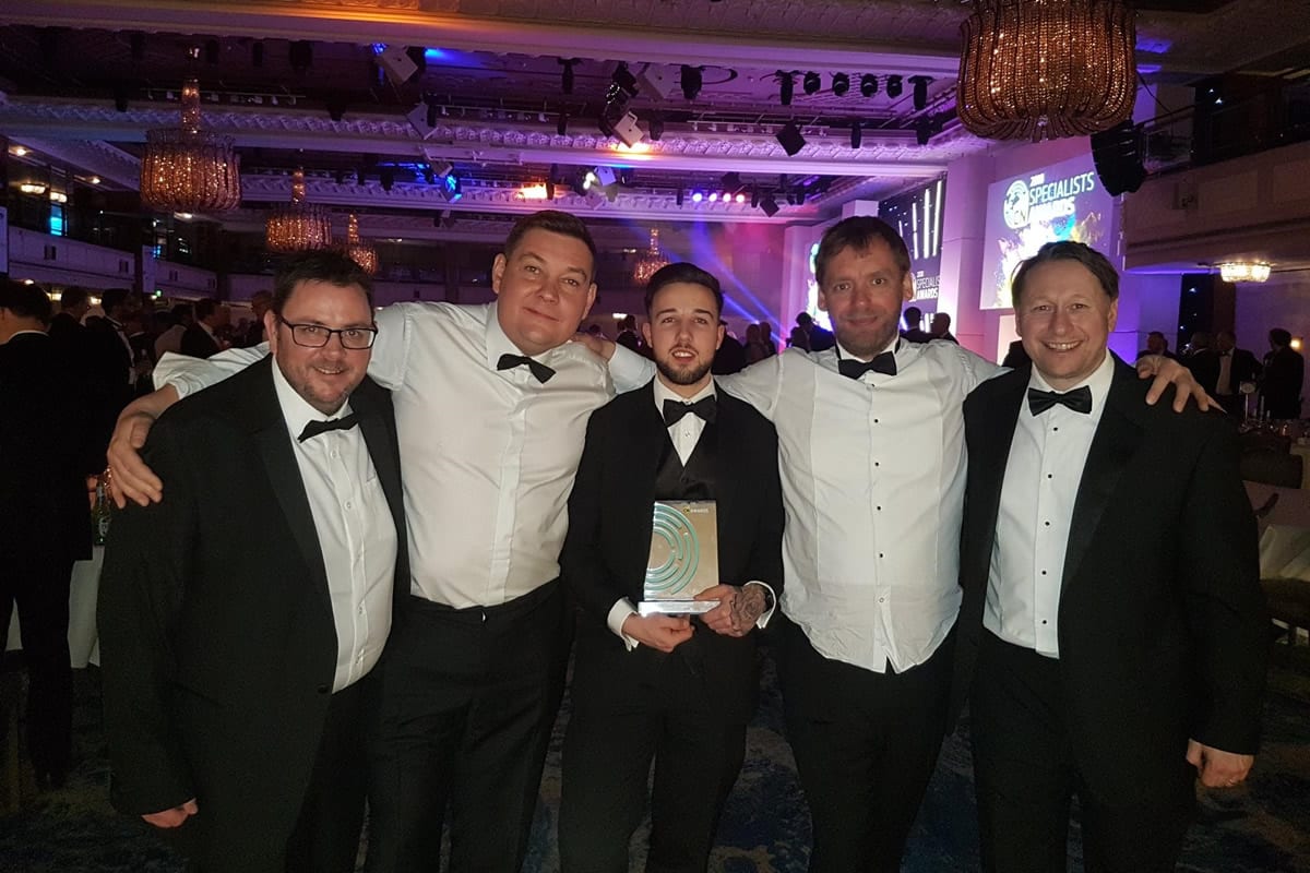 Brickwork Apprentice wins apprentice of the year award!