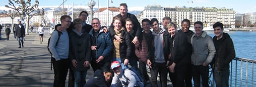 Motorsport Engineering students take a trip to the Geneva Motor show