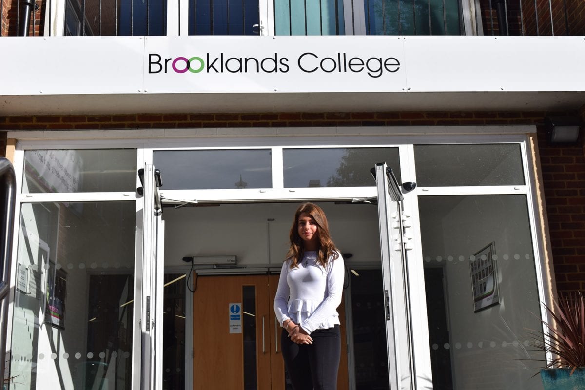 Shelbie-Louise Baker, Staff Apprentice at Brooklands College