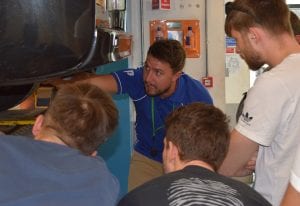 Jamie Birch progressed from studying at Fullbrook School to completing his degree at Brooklands.
