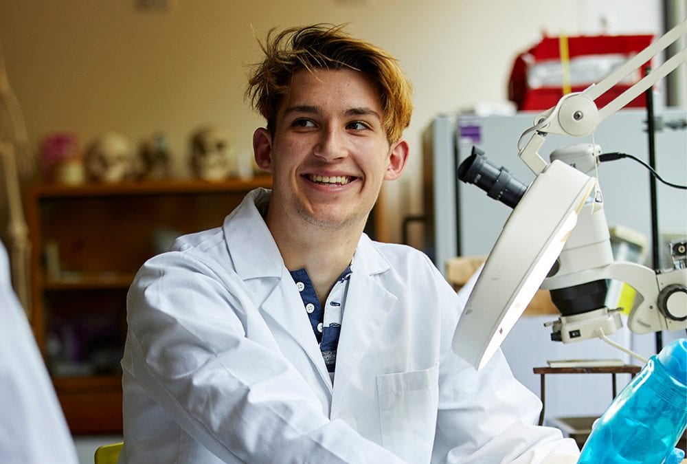 Forensic Science course at Brooklands College for School Leavers