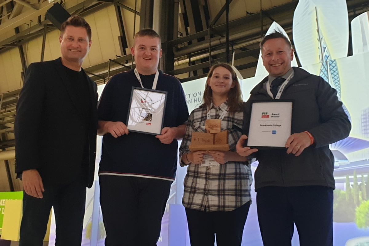 Brooklands Brickwork  triumphs at UK Construction Week.