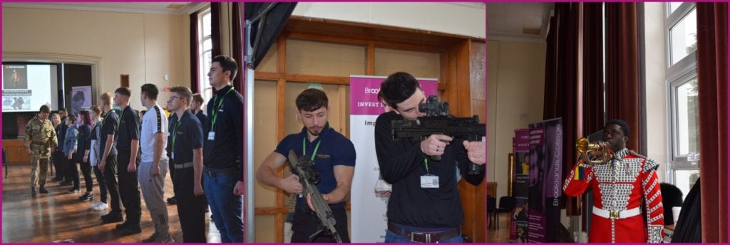 Our students had an exciting visit from a few members of the Welsh Guards today. 