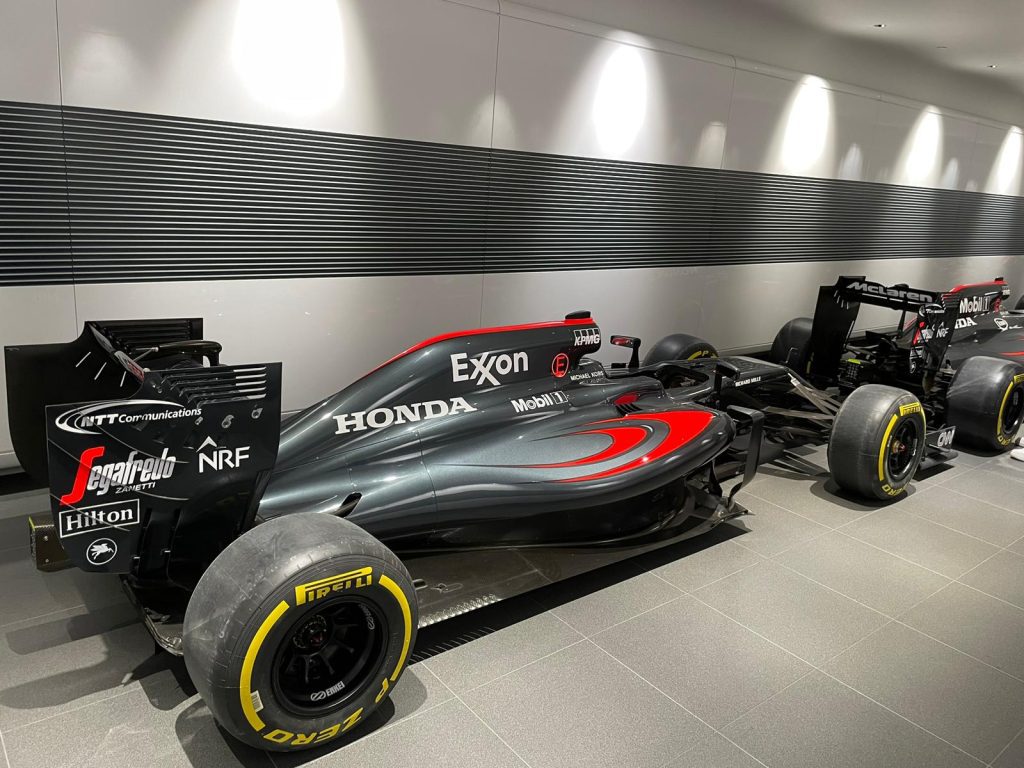 McLaren Tour March 23 Racing Car Black side