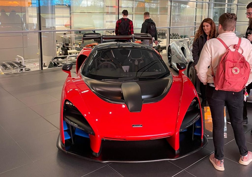 McLaren Tour March 23 Racing Car Modern Red