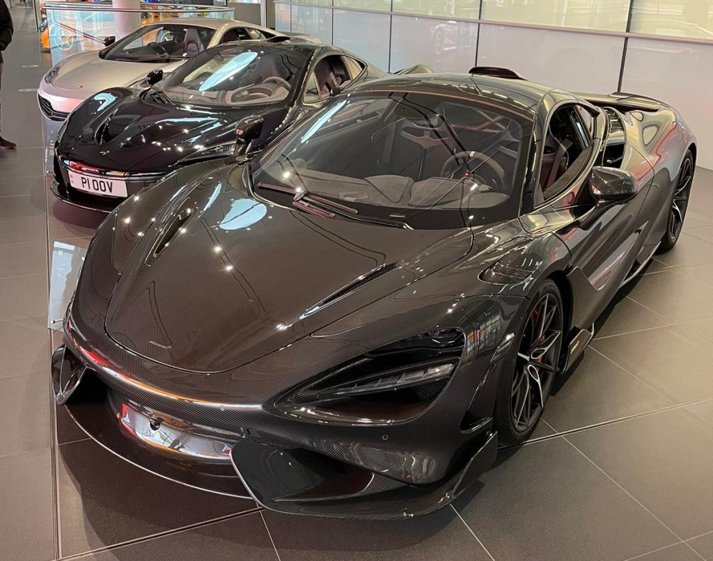 McLaren Tour March 23 Racing Car Black modern