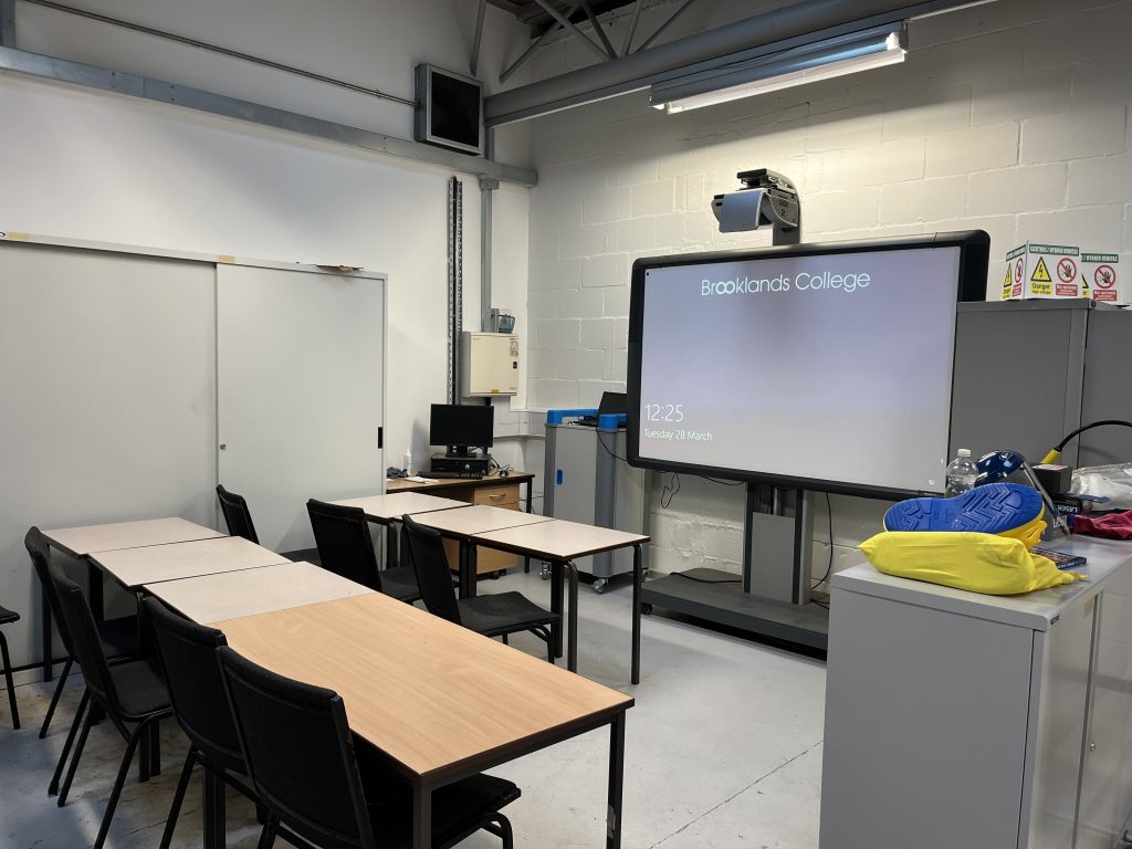 Electric Vehicle Training Area