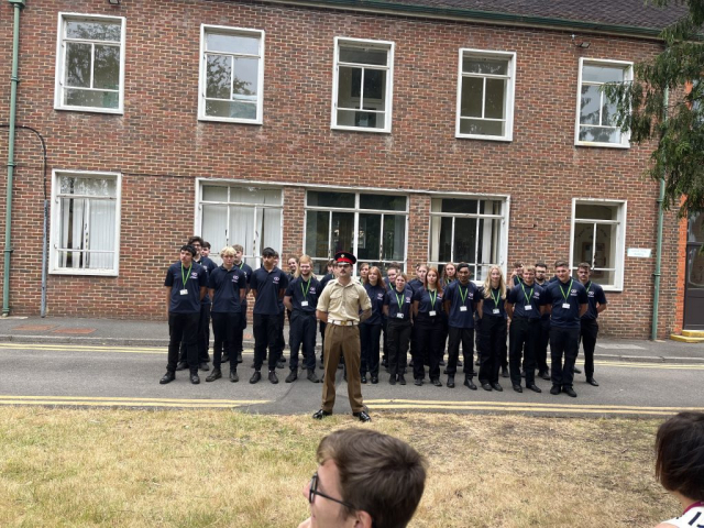 passing out parade