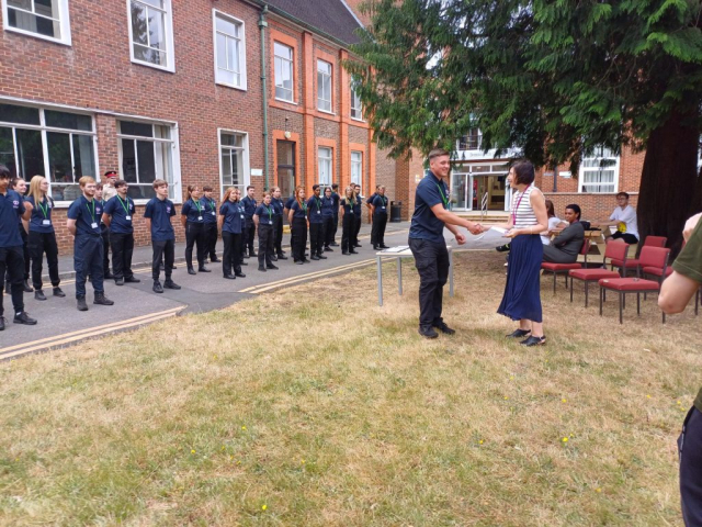 Passing out parade