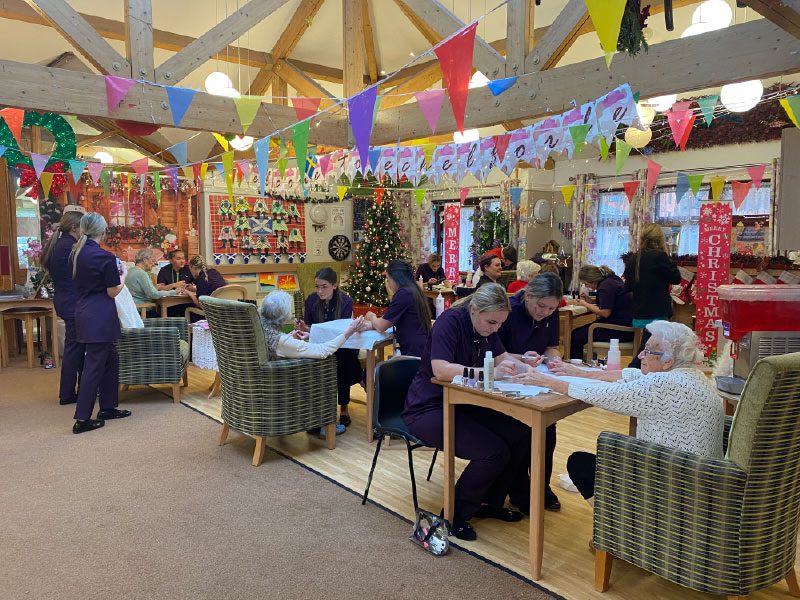 Echelforde Care Home Christmas Pamper