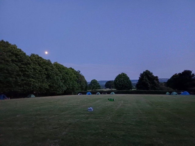Sunset on Day 3